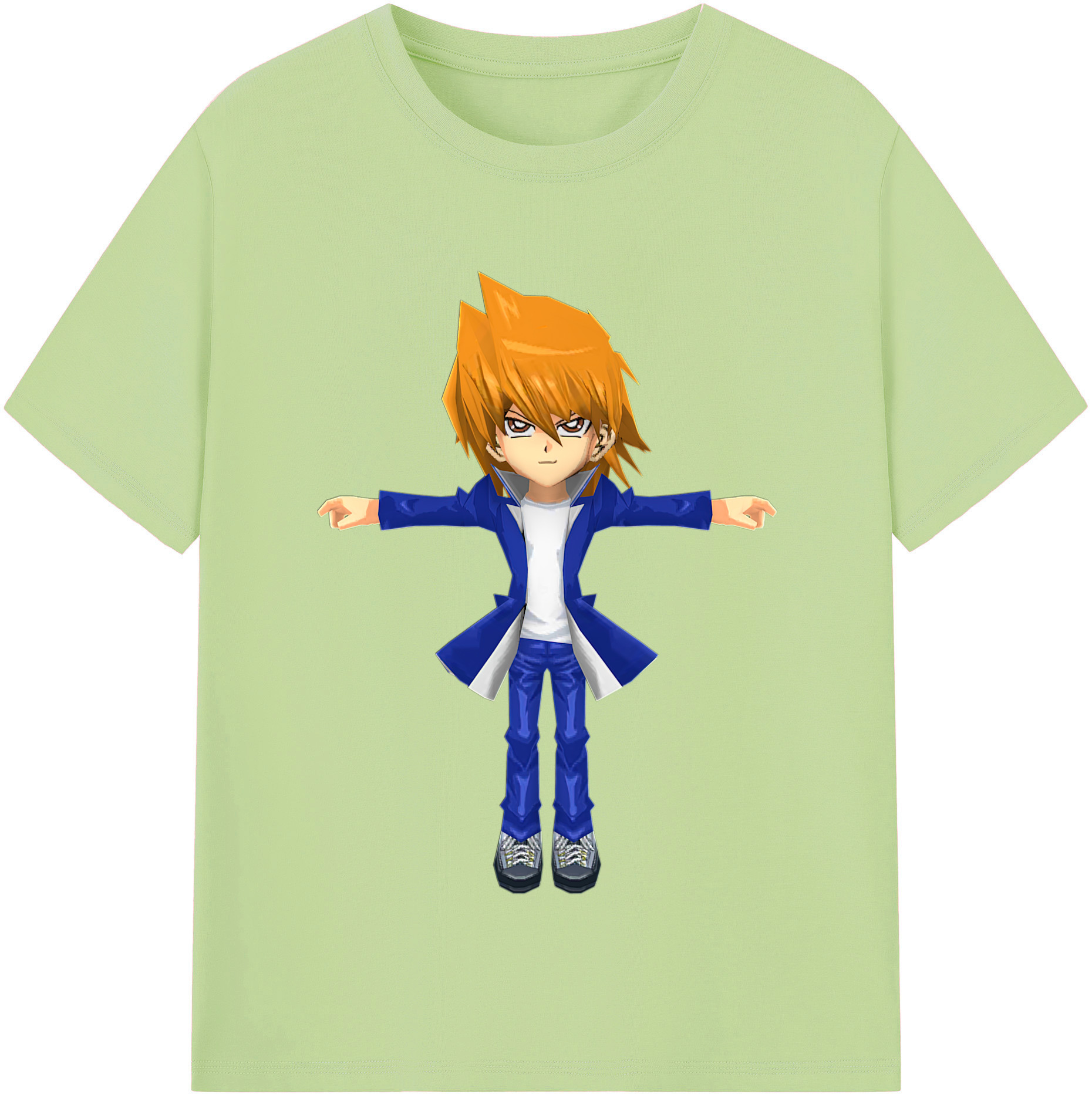 （画像用） 遊☆戯☆王 Yu-Gi-Oh! 綿100％半袖Tシャツ（フロントプリント）